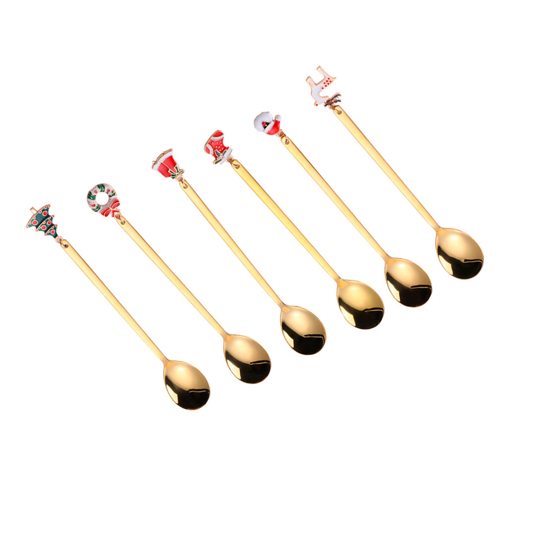 Dessertlöffel - Weihnachtsedition (6er-Set)