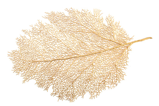 Tischset "Feuille Dorée"- 2er-Set