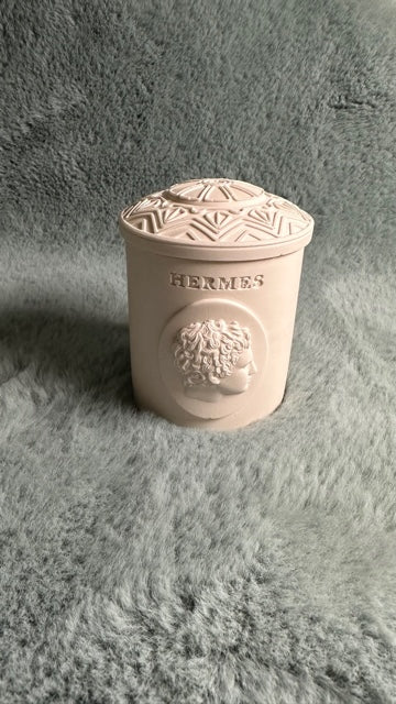 Hermès Duftkerze im Glas - weiß (Jasmin) - Éclat de l´Aube