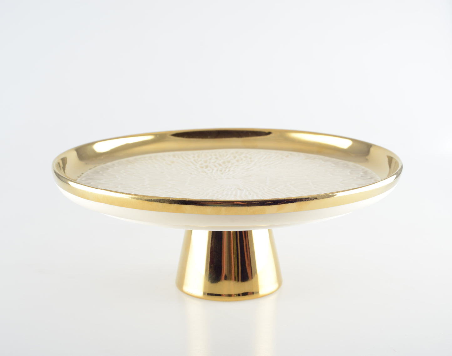 Tortenplatte "Golden Harmony"